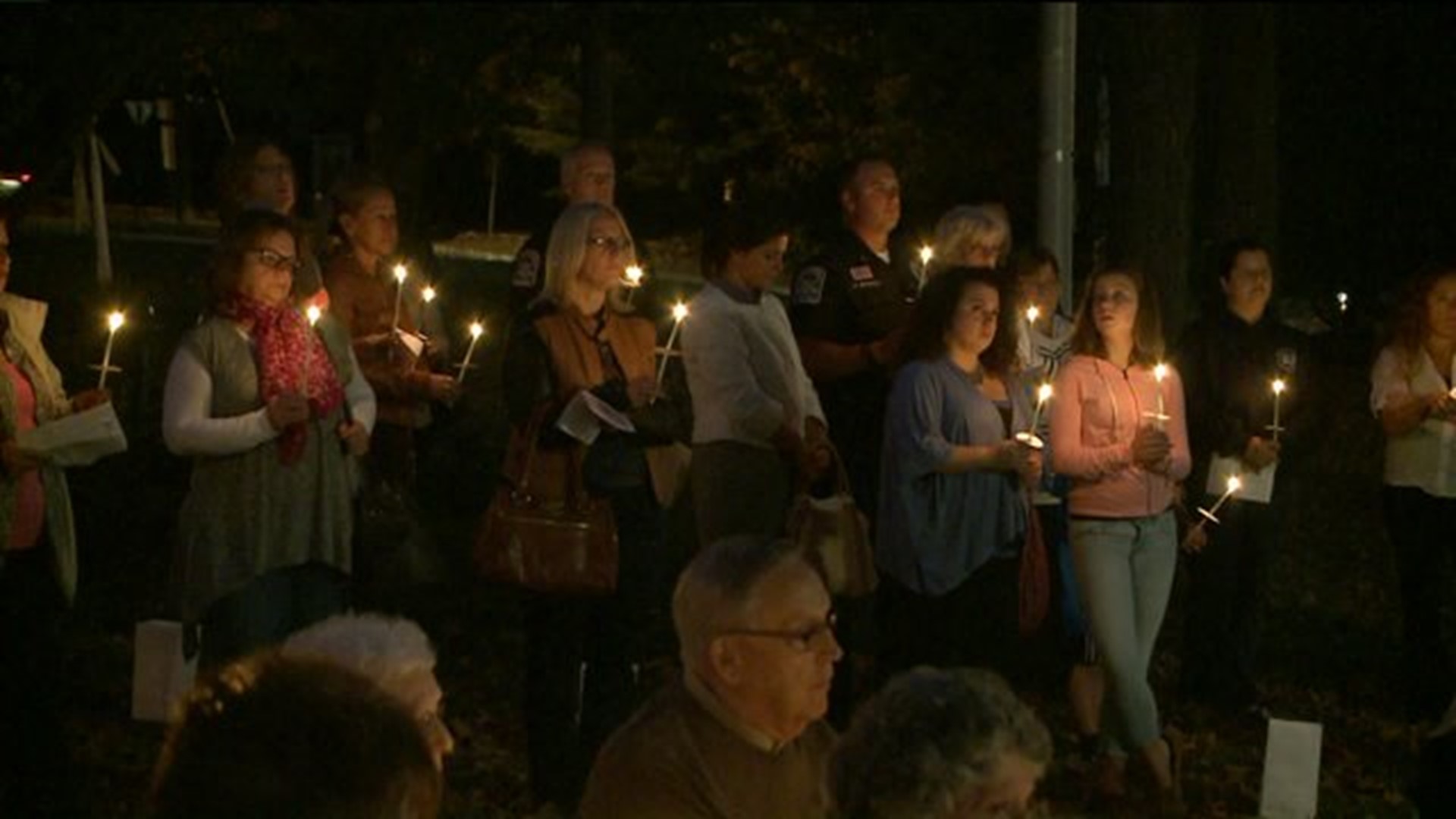 Domestic violence vigil honors Shelton woman allegedly killed by husband, other victims