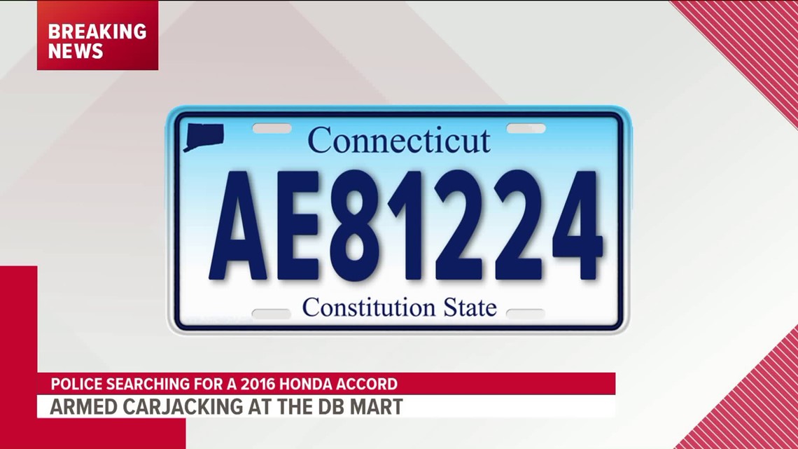 Manchester police searching for car jacking suspects