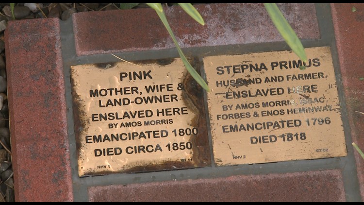 Witness Stone Project shines a light on 2 formerly enslaved Americans at Pardee-Morris House
