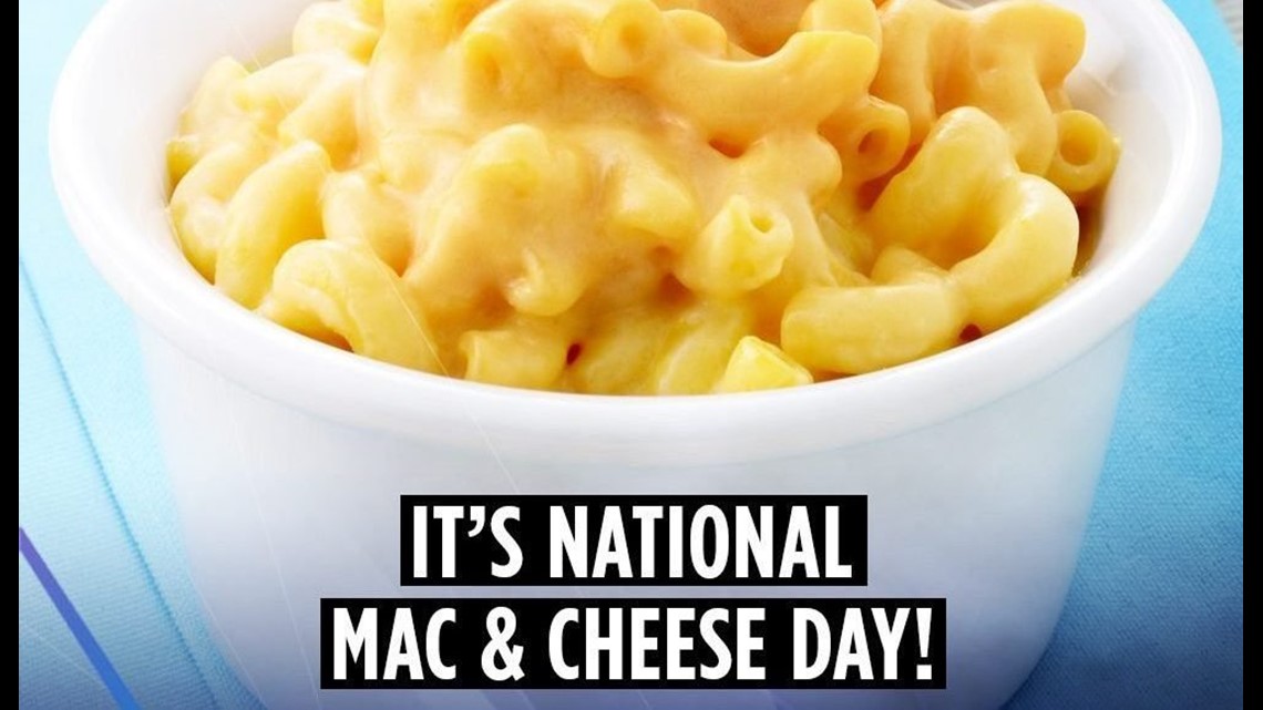 It’s National MacandCheese Day