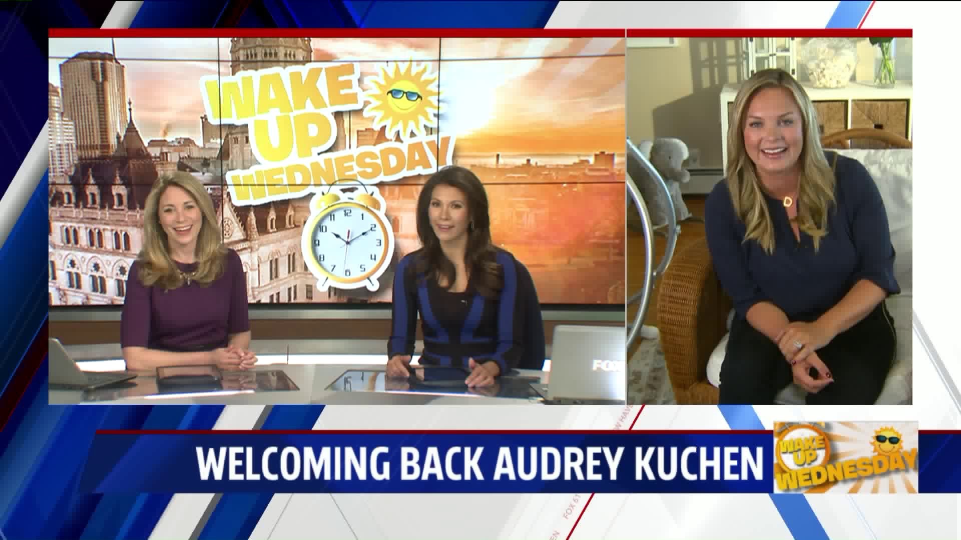 Welcome back Audrey!