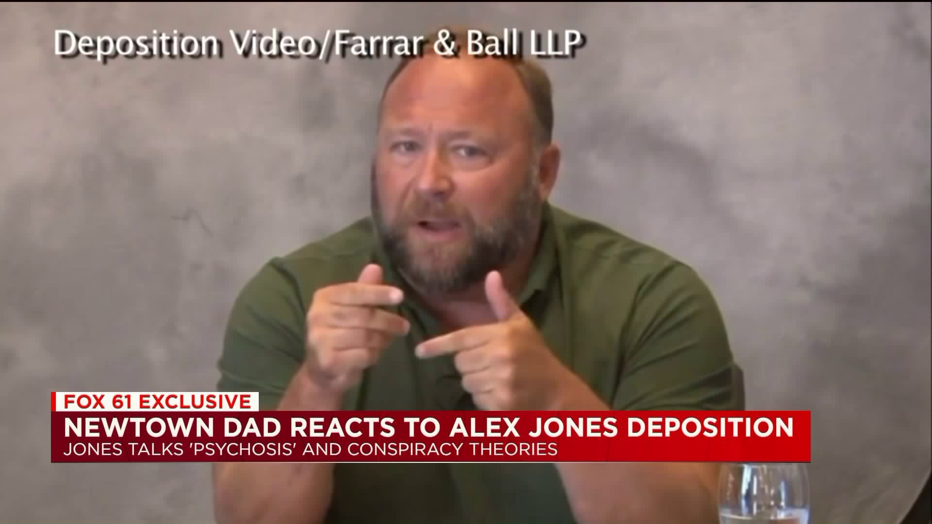 Newtown father reacts to Alex Jones deposition