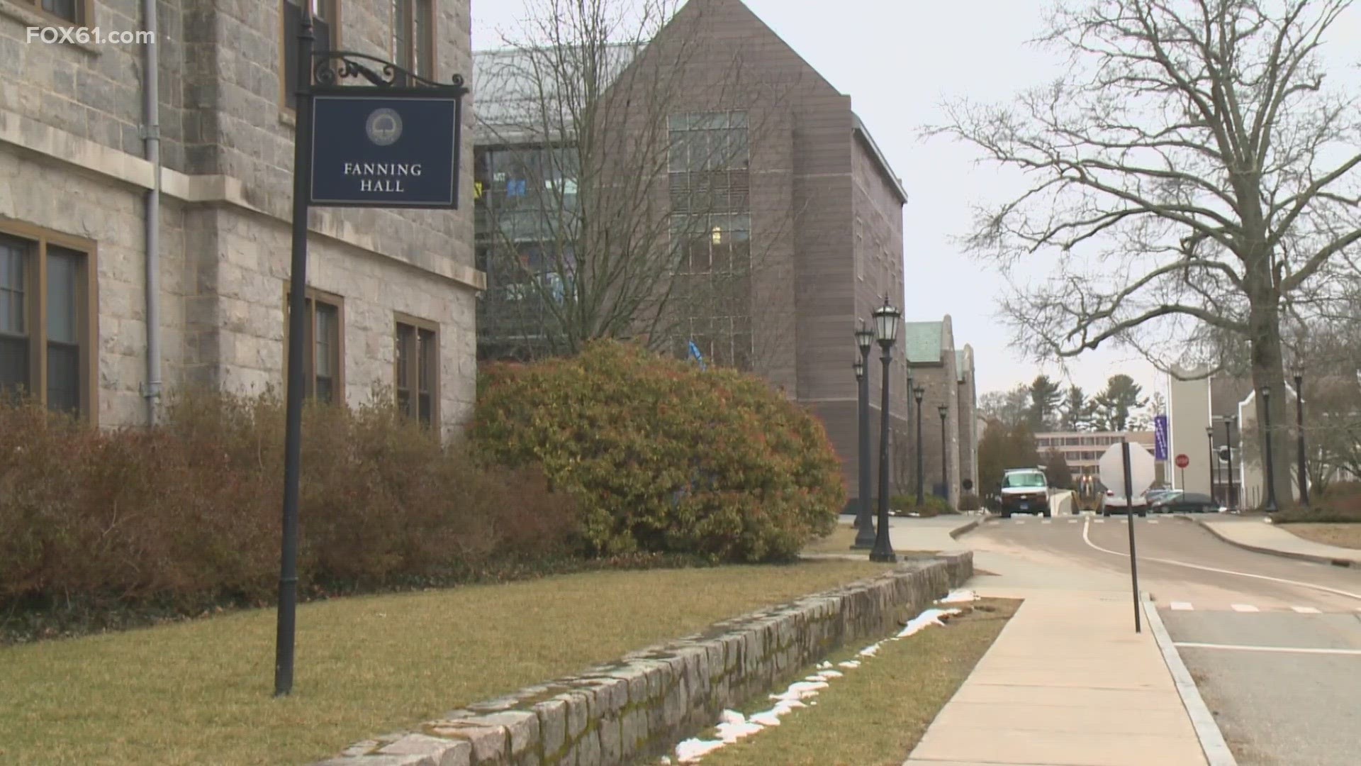 An interim president will be named at a later date as the college searches for a new president.