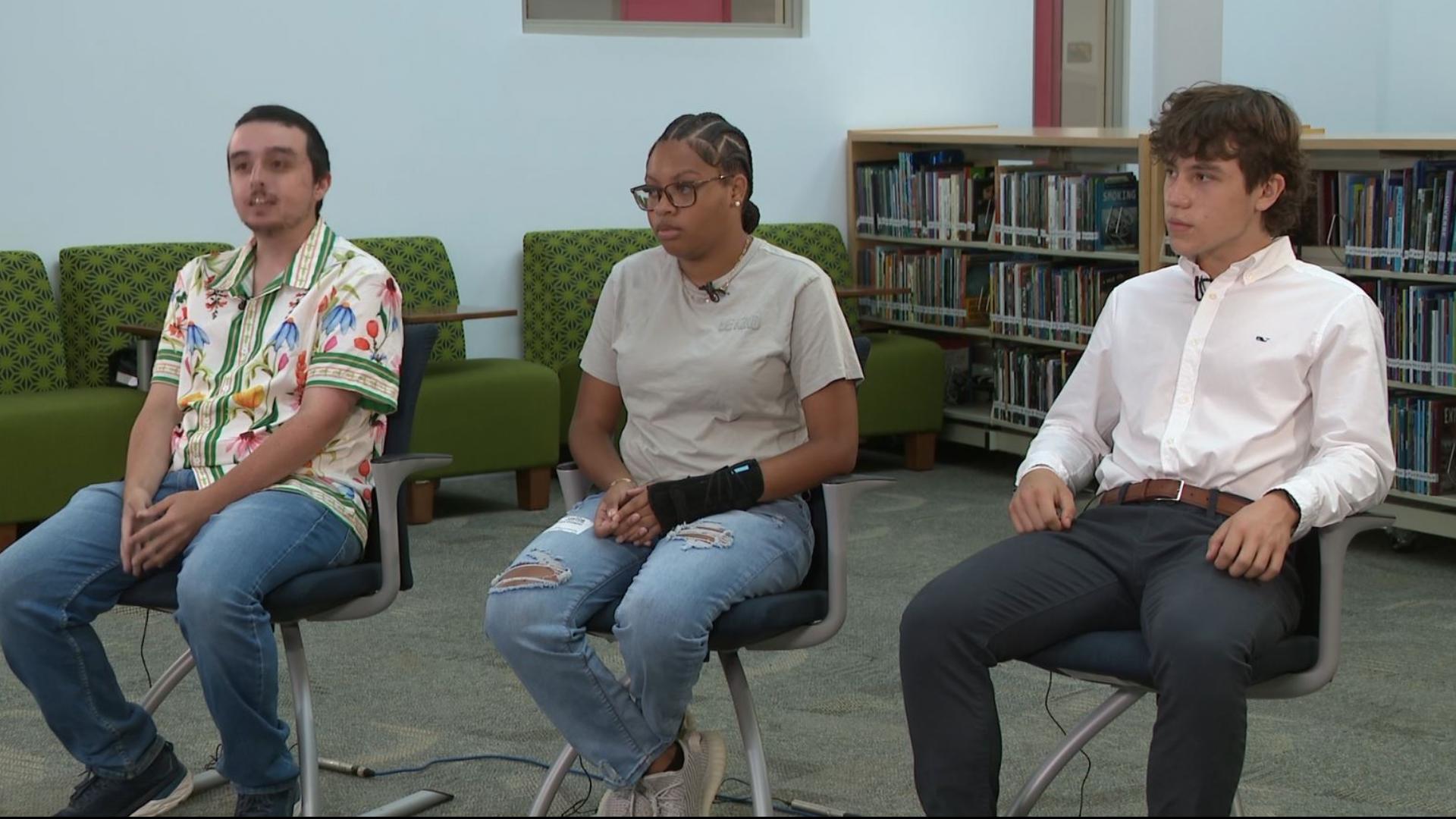 FOX61's Symphonie Privett sat down with some students for a very candid conversation about the challenges they really experience, what takes a toll on mental health.