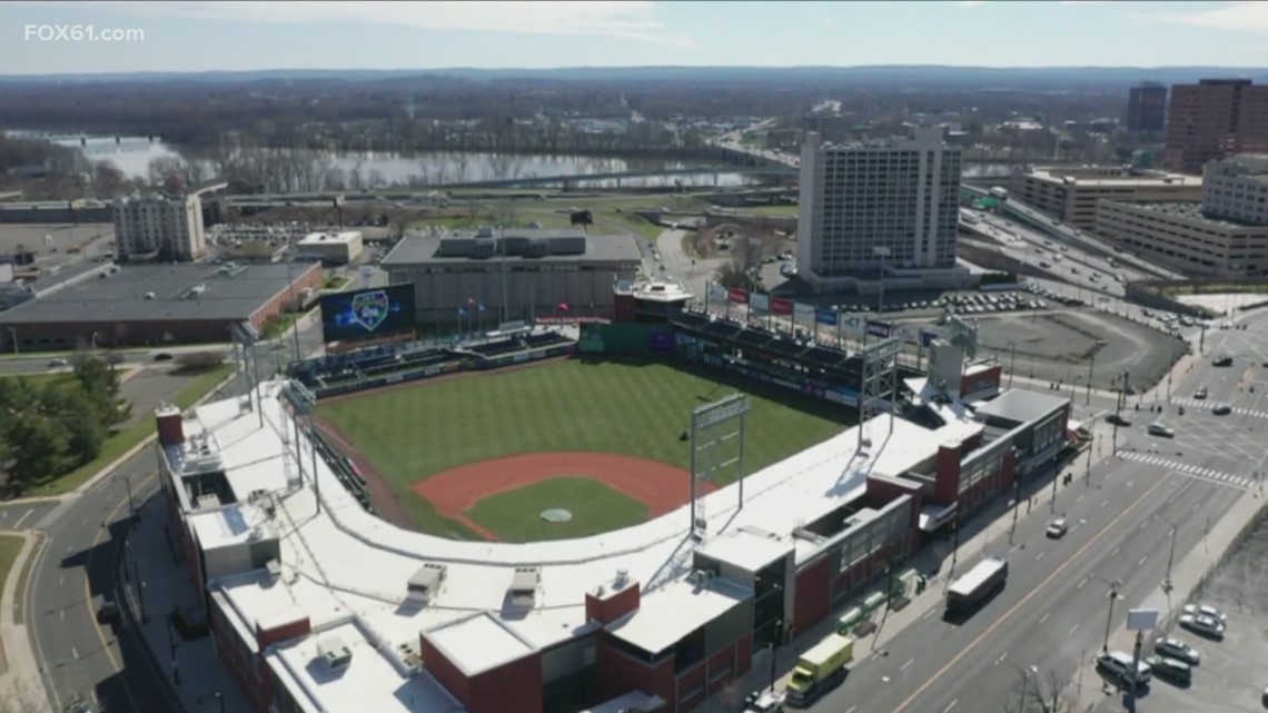 Hartford Yard Goats Opening Day  Drone Videography and Cinematography