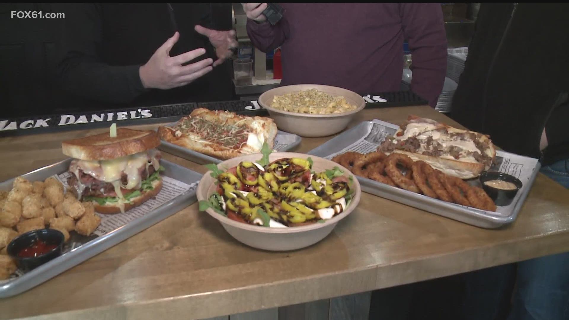 For today's #FoodieFriday on FOX61, Sean Pragano is live in Granby at Four Dads Pub.