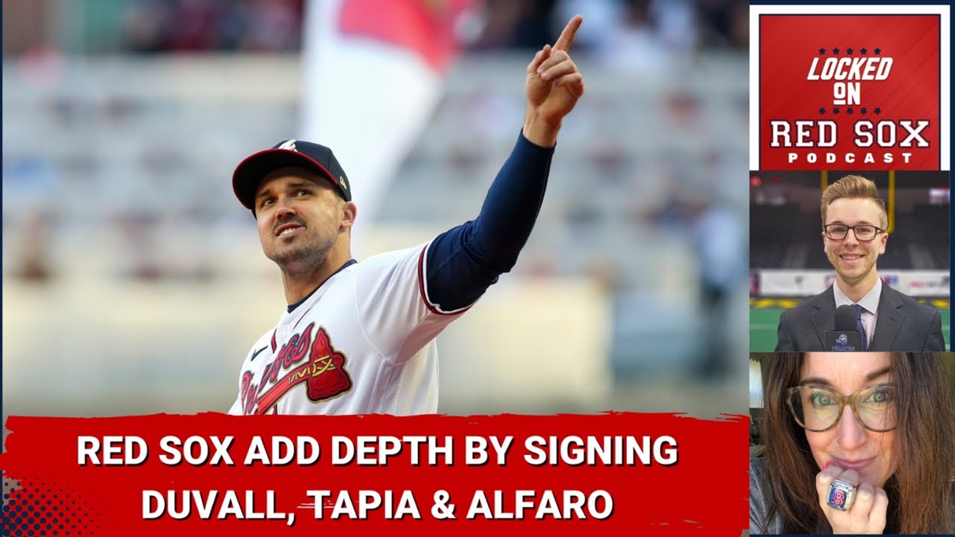 As the offseason winds down, the Red Sox continue to add depth to their 2023 roster by signing Adam Duvall and Raimel Tapia as well as Jorge Alfaro.