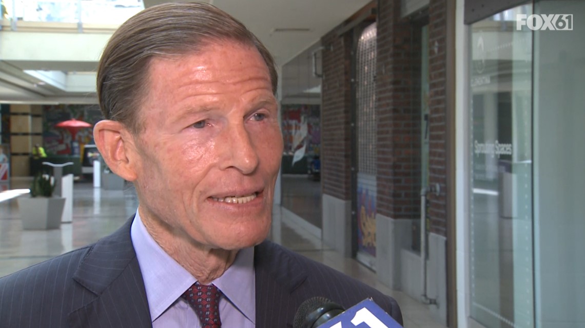 US Senator Blumenthal weighs in on Mar-a-Lago search | fox61.com