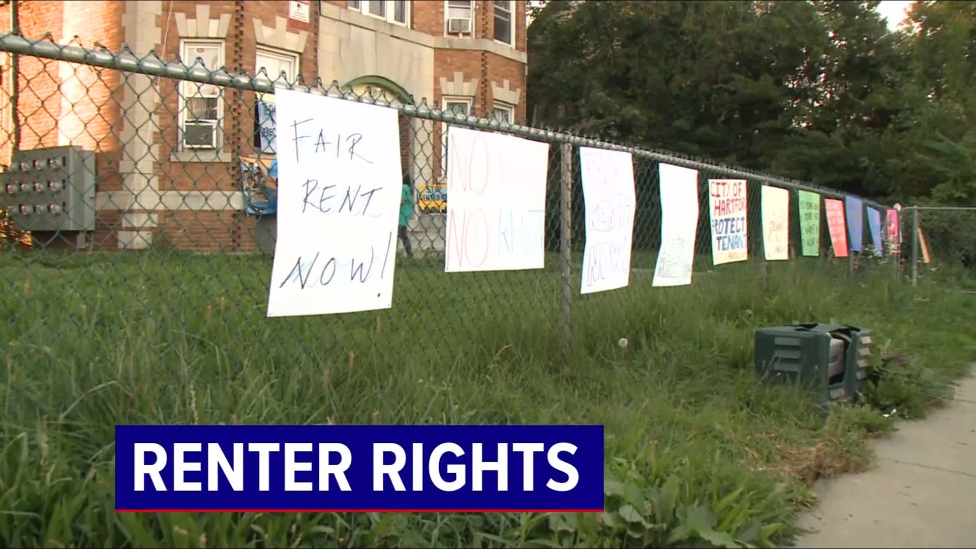 Organizers Luke Melonakos-Harrison (CT Tenants Union) and Amanda Watts (1476 Chapel St. Tenant Union) talk about renters rights and the protections.