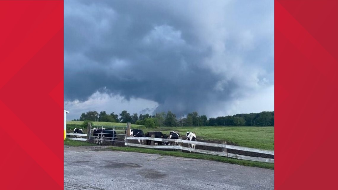Funnel cloud, not tornado, passed through in eastern Conn. NWS