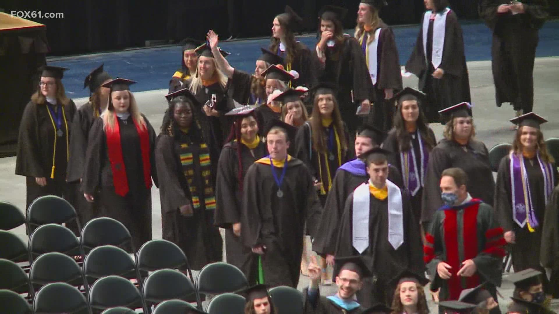 University of Saint Joseph marks groundbreaking graduation ceremony