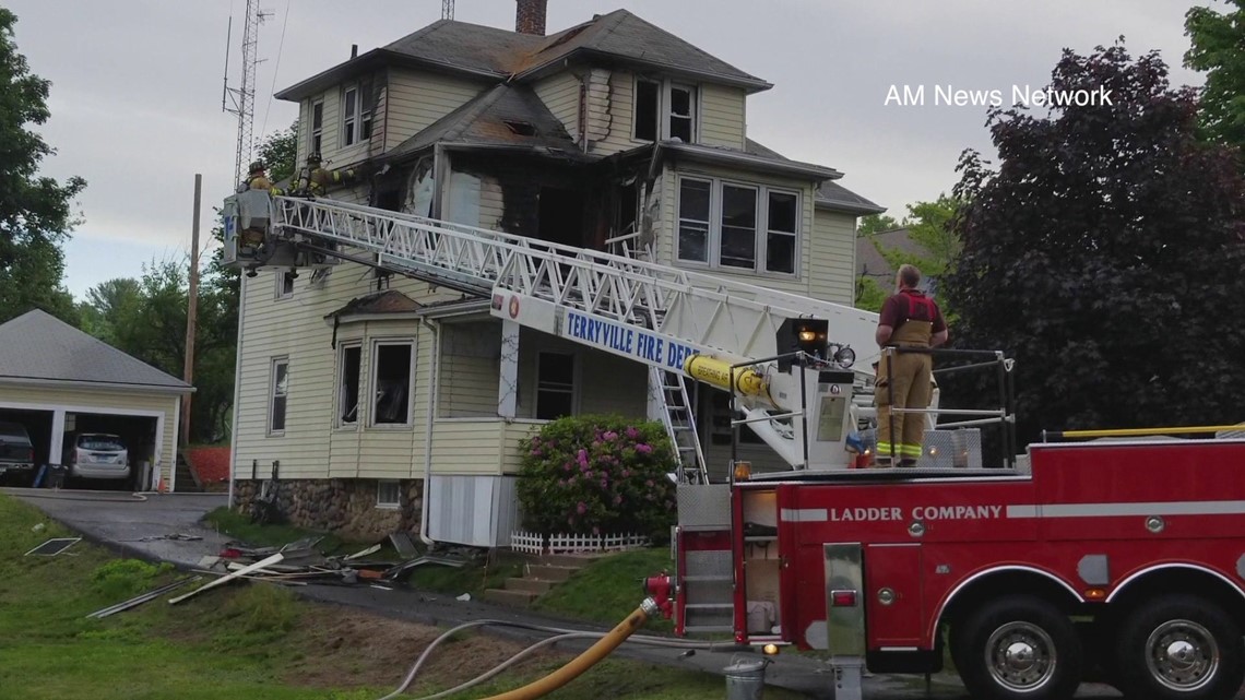 1 injured in Terryville house fire | fox61.com