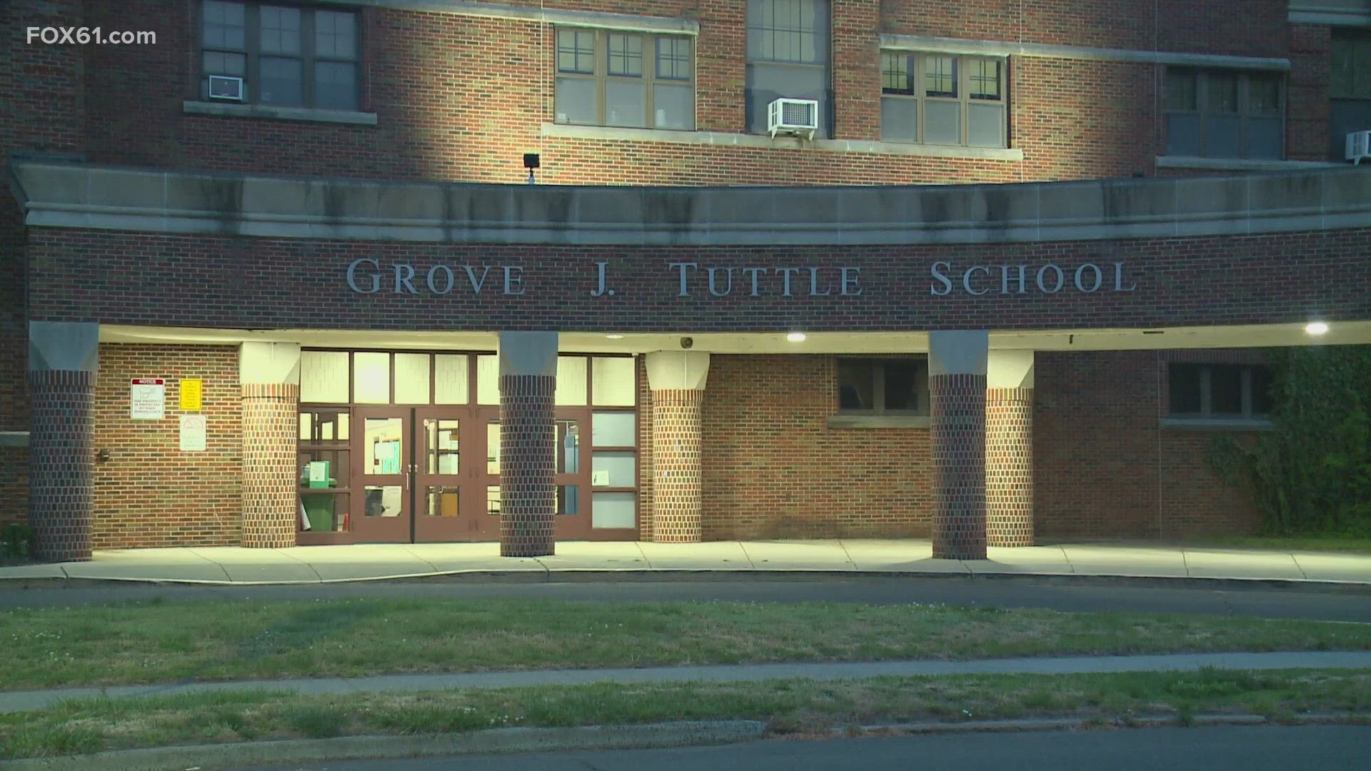 The stabbing happened outside of Tuttle Elementary School in East Haven, where a boy was injured. The superintendent said that boy was not from town.