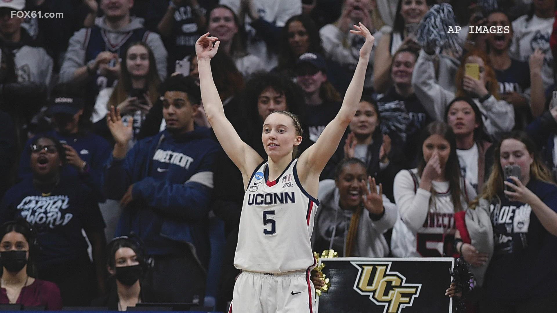 UConn is set to play against Indiana in Bridgeport on Saturday
