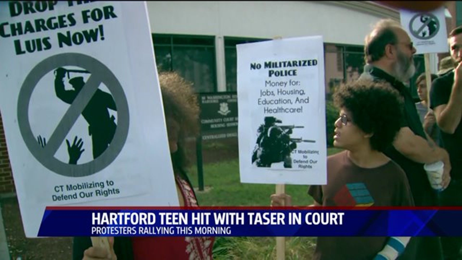 Hartford Teen Hit By Taser To Appear In Court