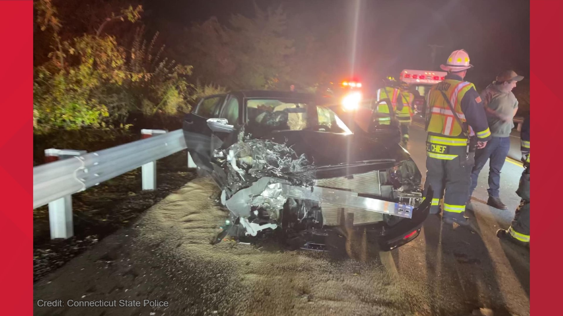 North Stonington woman charged in Halloween crash that injured 5