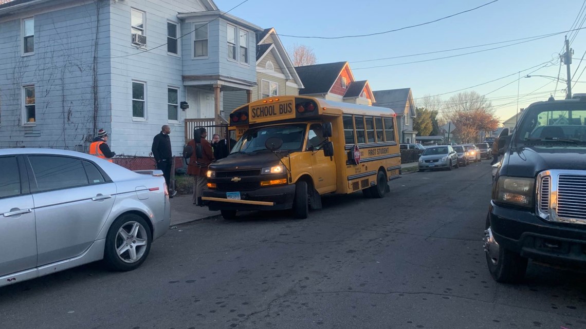 School bus struck by bullet in New Haven, students safe - Vimarsana News