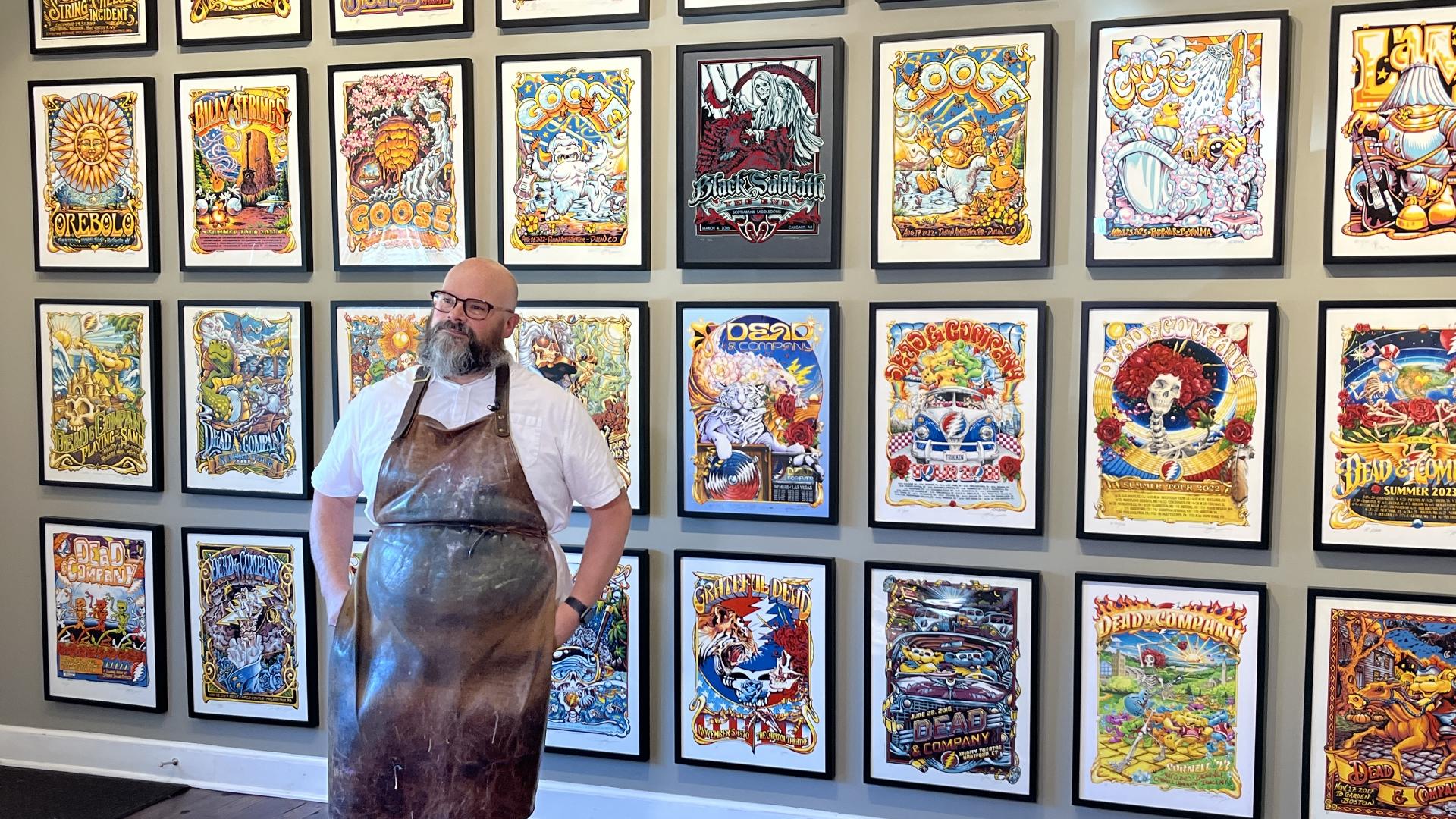 In West Hartford, annual 'Gig Art' show has found its rhythm