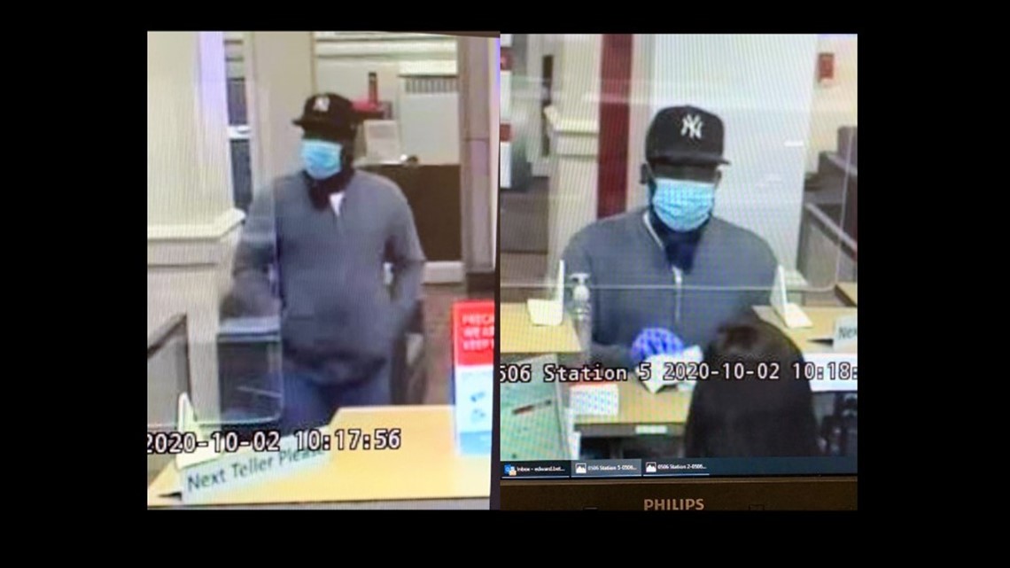 New Haven police searching for suspect in attempted bank robbery ...