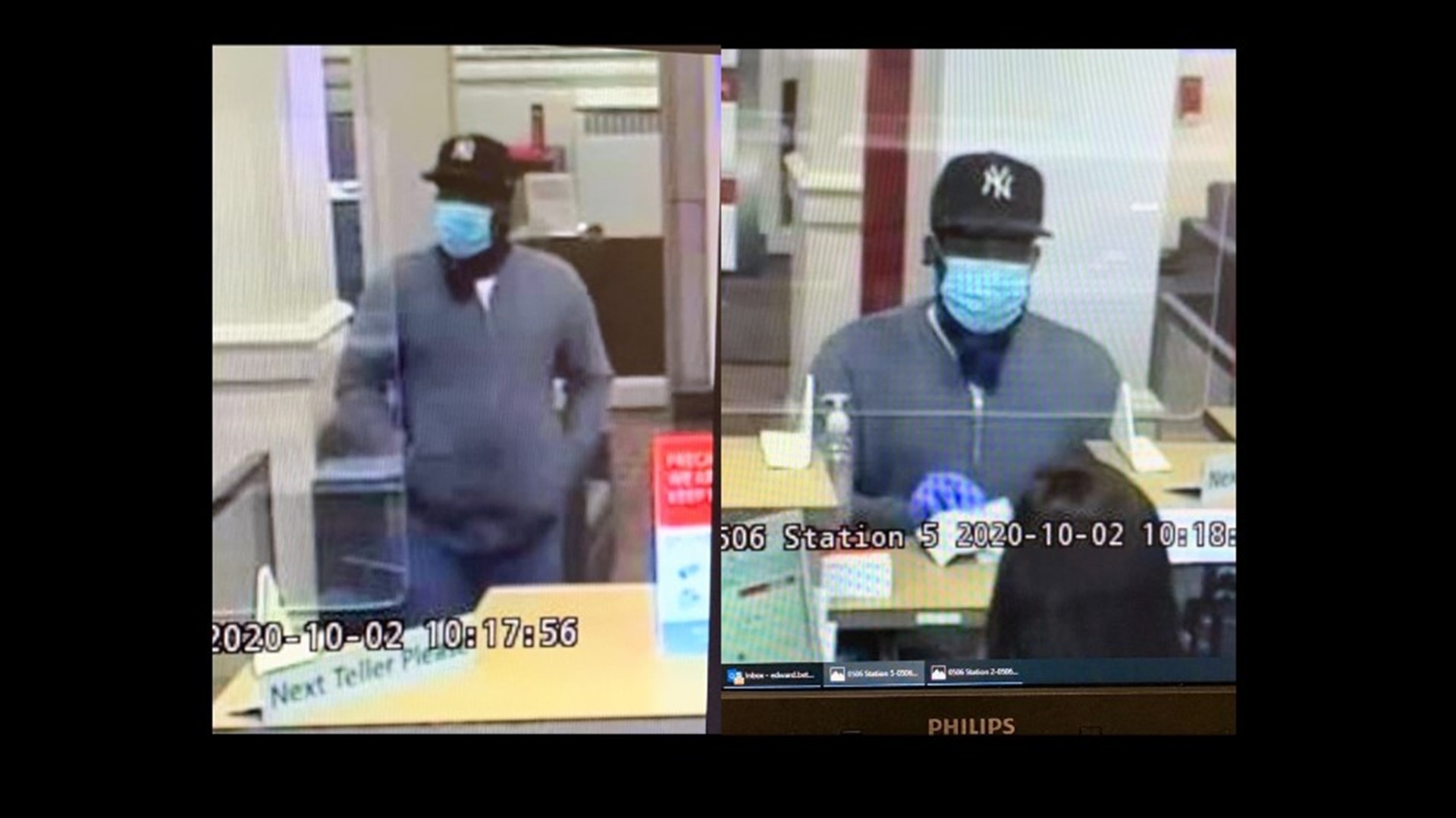 New Haven police searching for suspect in attempted bank robbery ...