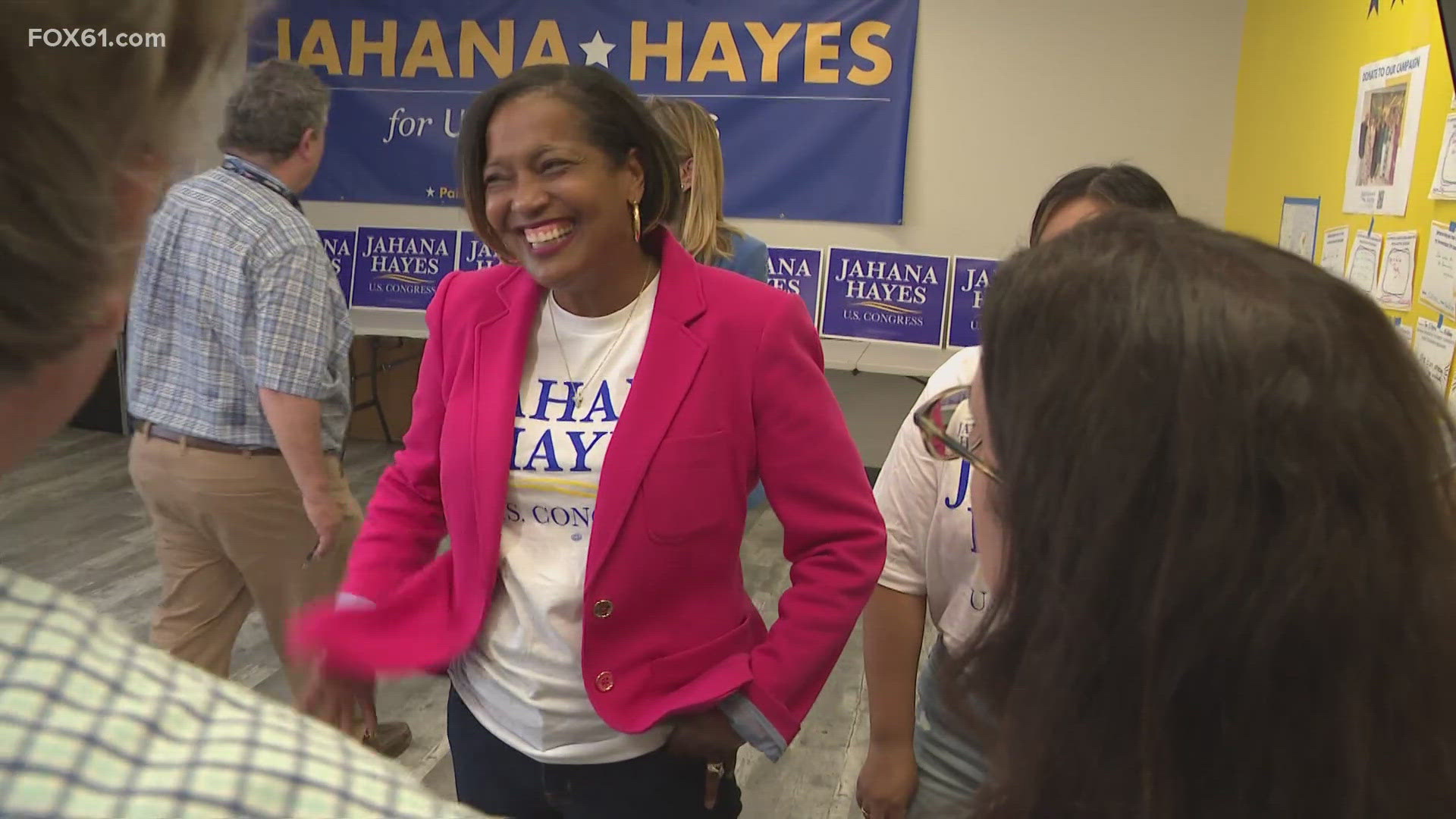 Rep. Jahana Hayes widened her margin of victory from 2,000 votes in 2022 to about 25,000 in 2024.