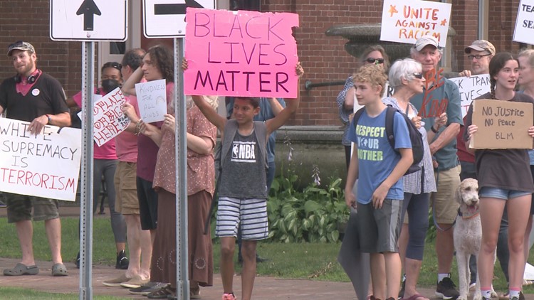Deep River community rallies against racism, calls for action from town leaders