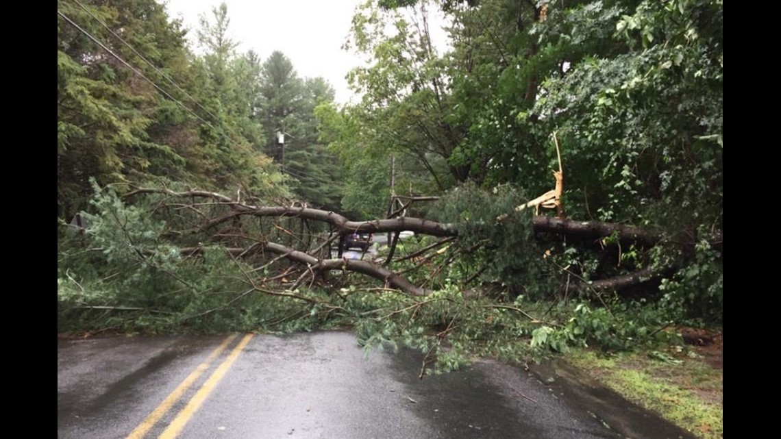 Simsbury hit hard with fallen trees from storm; hundreds left in the ...