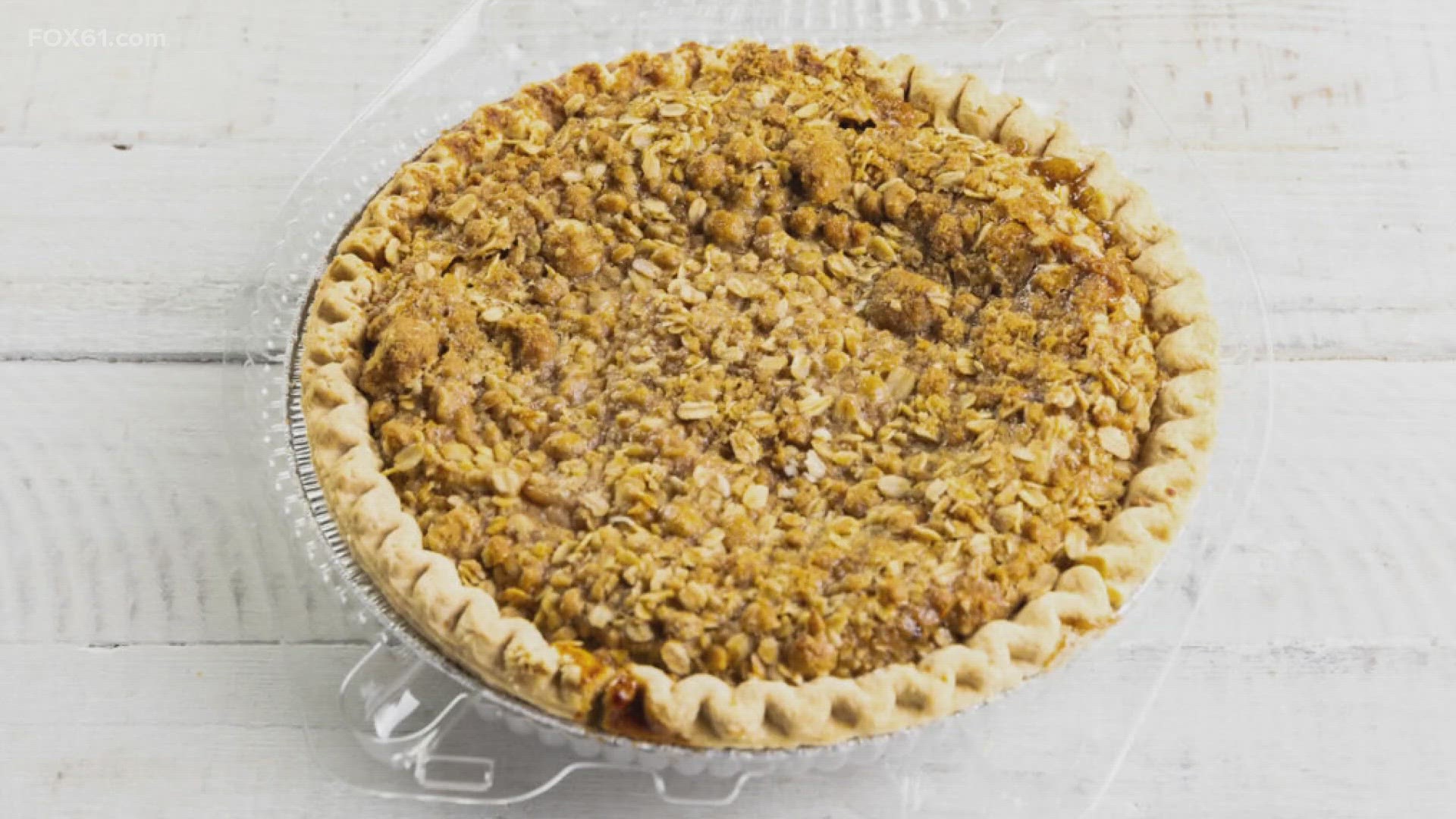 Apple crisp made with Honeycrisp apples may contain undeclared milk, and the no-sugar-added apple pie may have undeclared eggs.