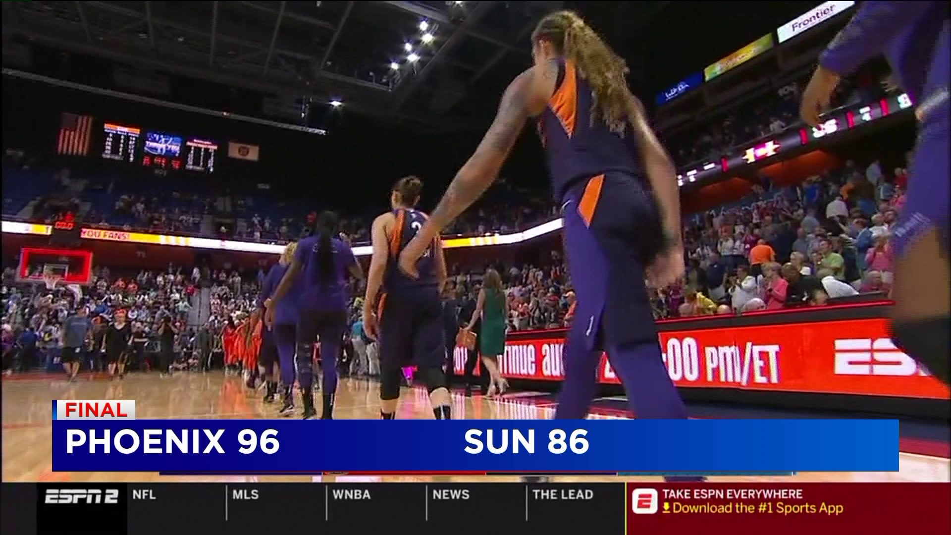 Sun eliminated in WNBA playoffs