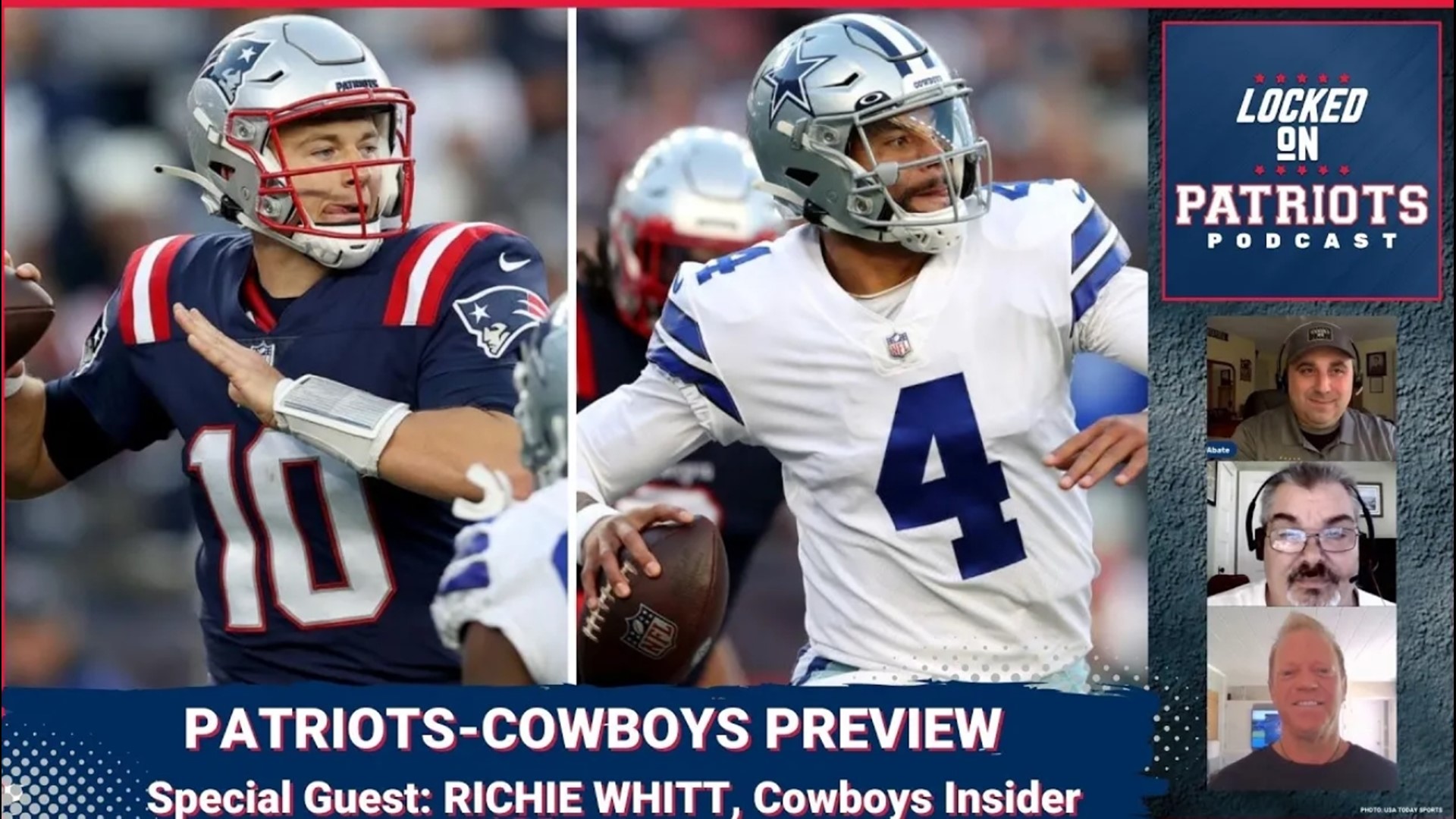 The New England Patriots are set for their Week 4 showdown with the Dallas Cowboys at AT&T Stadium this Sunday in Arlington, TX.