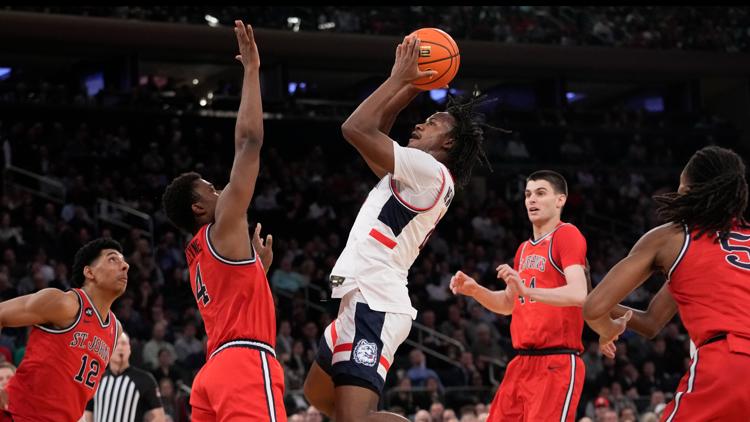 Newton Leads No. 2 UConn Past St. John's 95-90 And Into First Big East ...