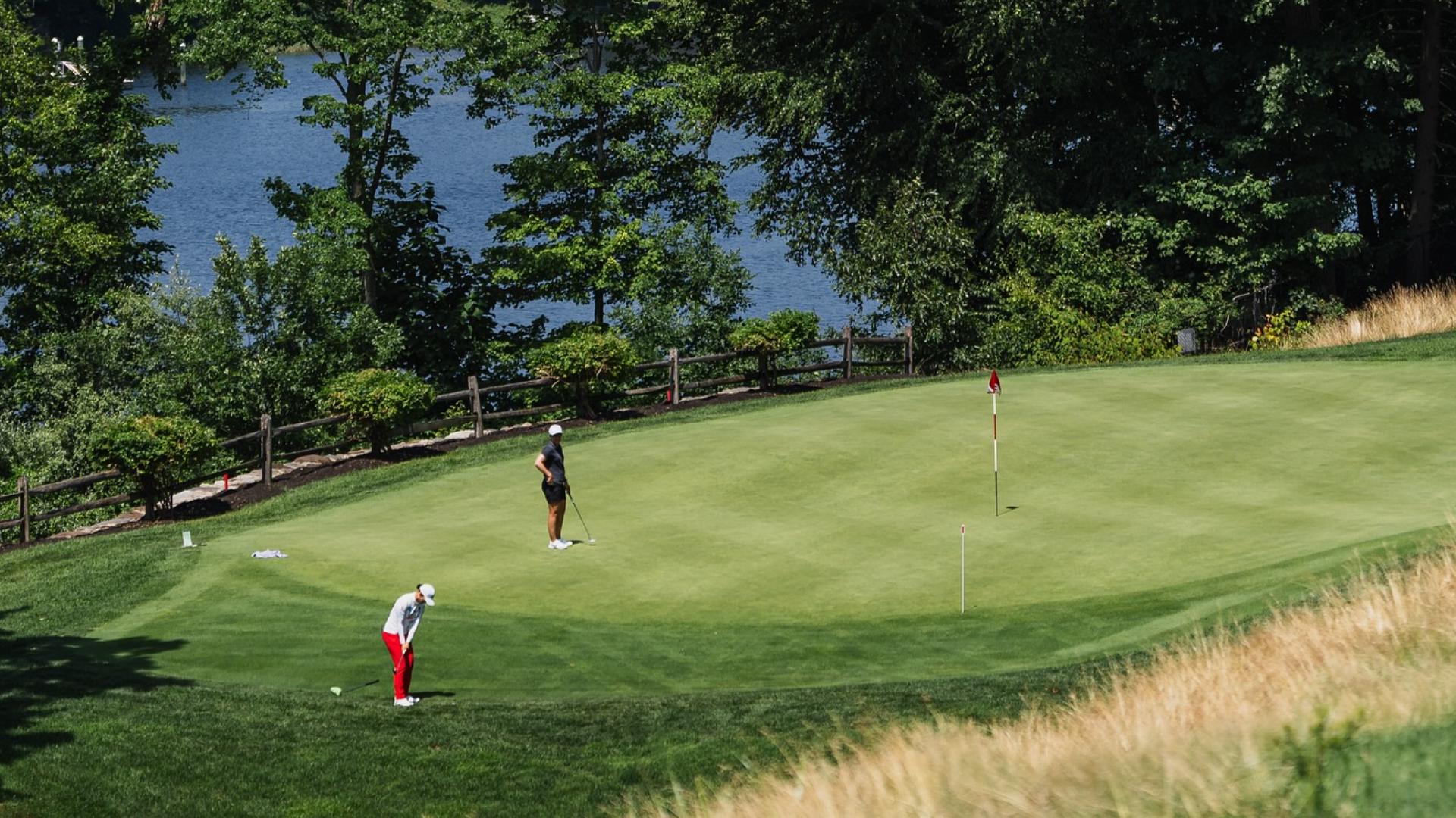 The road to the LPGA travels through Connecticut this weekend in Milford during the official Epson Tour event at the Great River Golf Club.