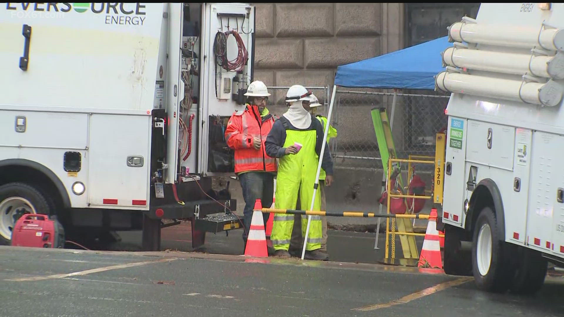 The underground electrical fire cut power from thousands in Hartford around 4 a.m. Wednesday.