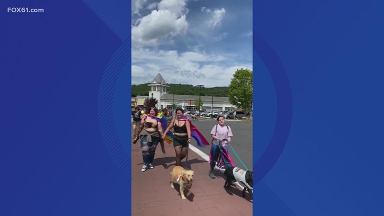 Farmington Valley shops hosts pups and pride parade