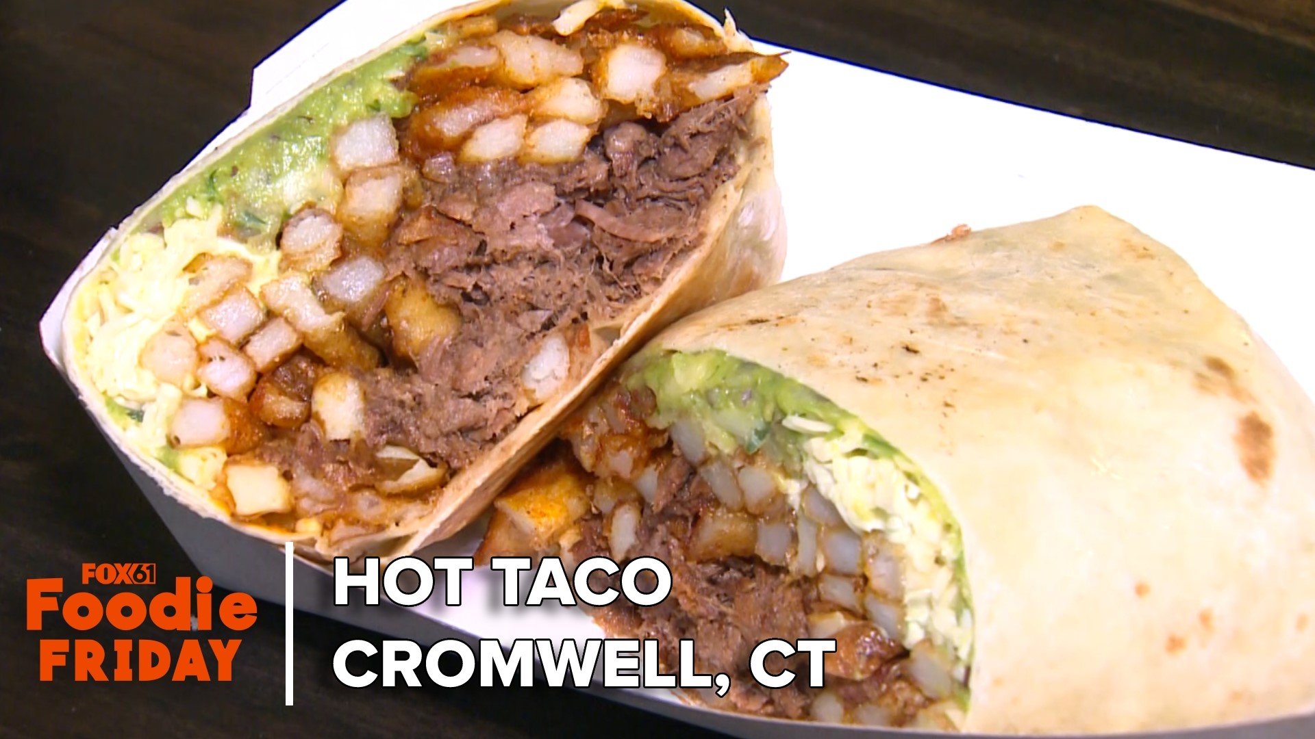 FOX61's Matt Scott sampled the tacos and dishes that are outside the box in downtown Cromwell's Hot Taco.