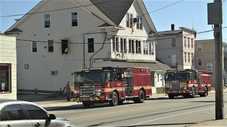 Person jumps into dumpster to escape burning building in Willimantic