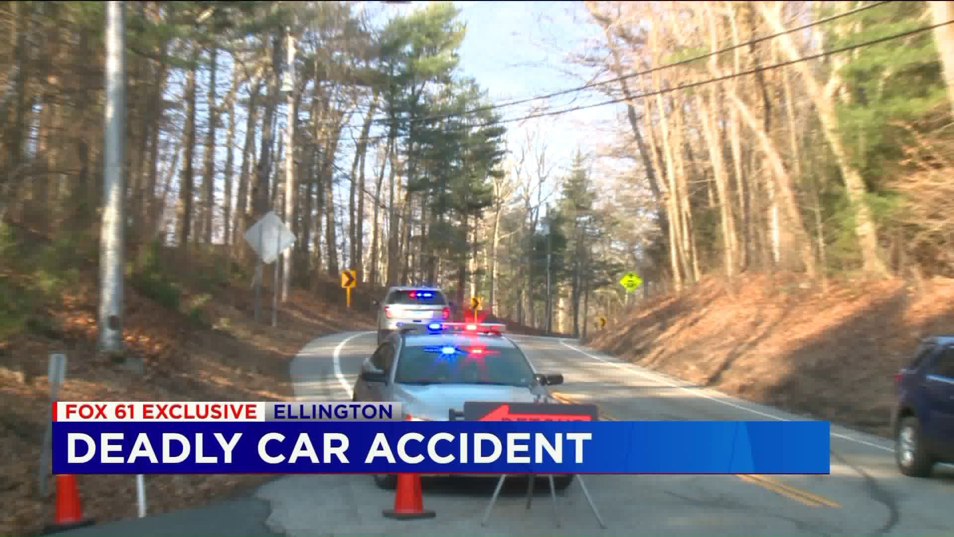 Fatal crash closes Route 140 in Ellington