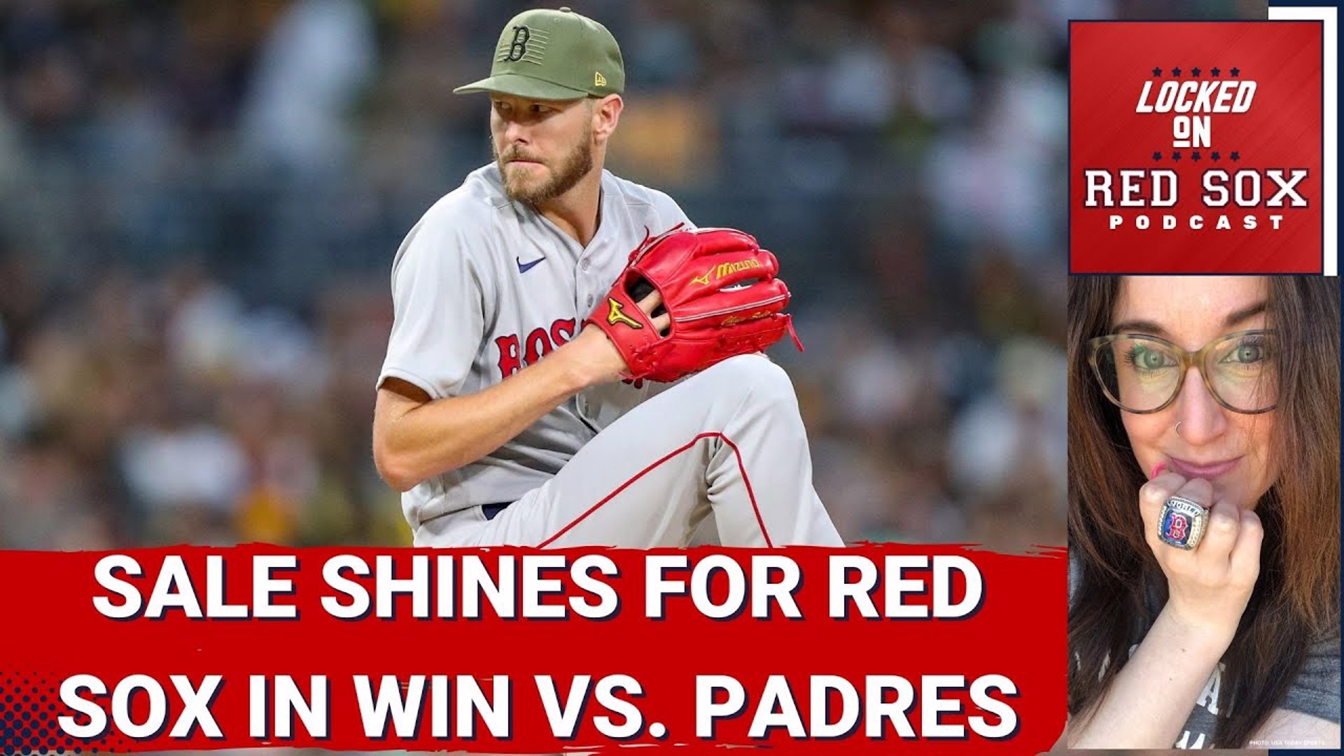 The Boston Red Sox officially won the series against the San Diego Padres with a 4-2 win at Petco Park on Saturday night.