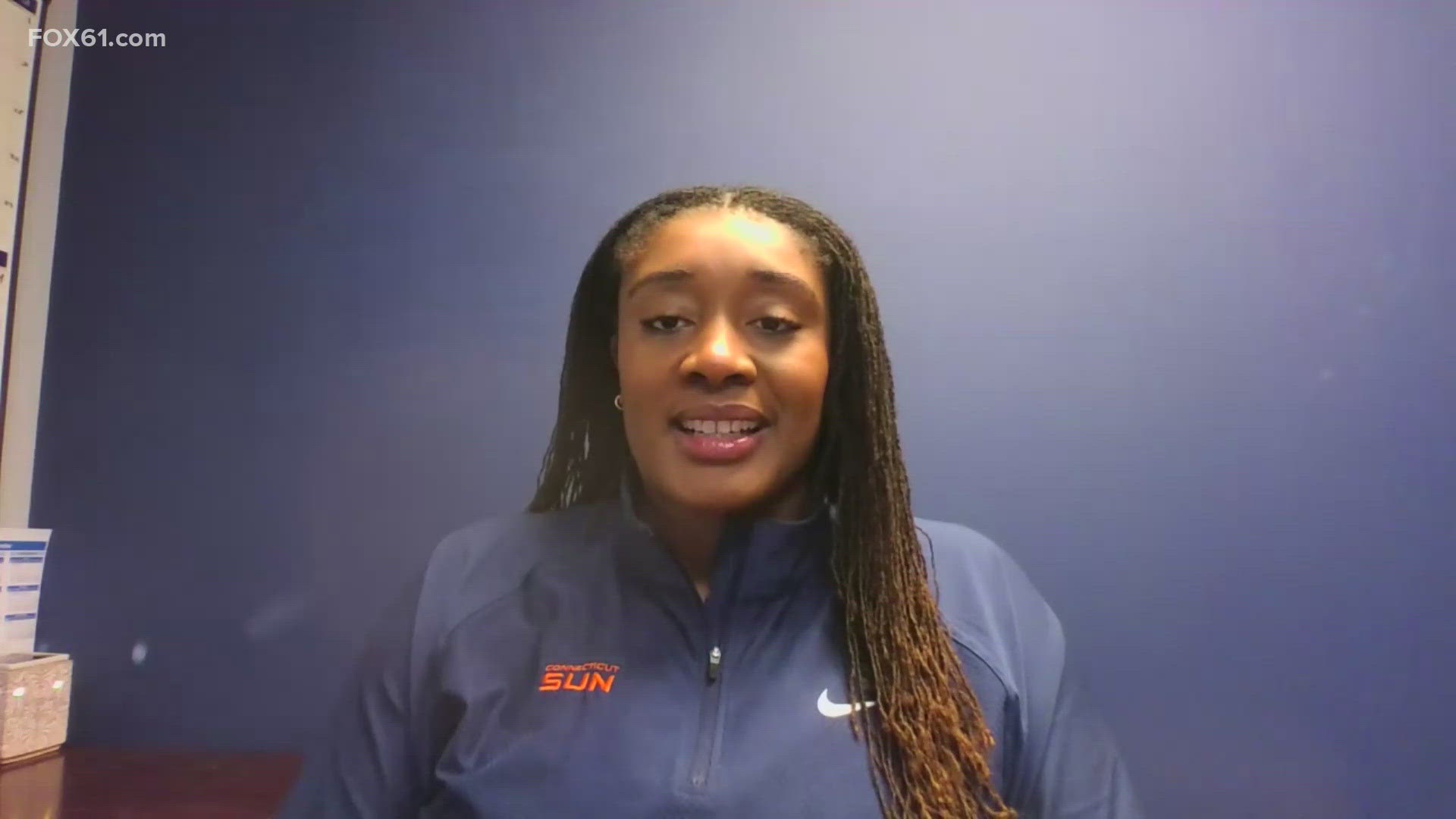 The four-time national champion at UConn was drafted by the Sun in 2016. She began working with the team's front office after retiring from basketball in 2021.