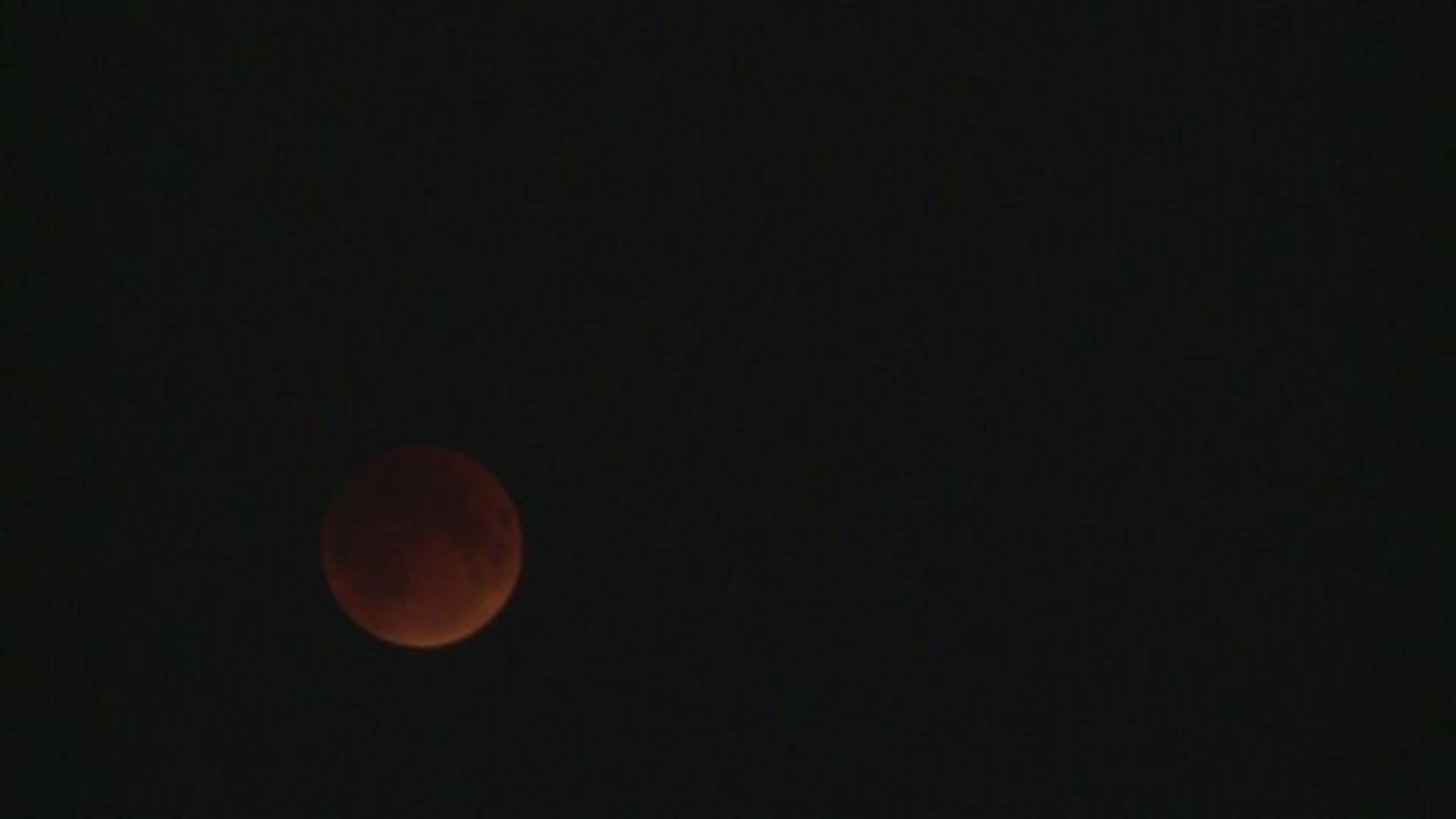 Super Blood Moon eclipse time lapse
