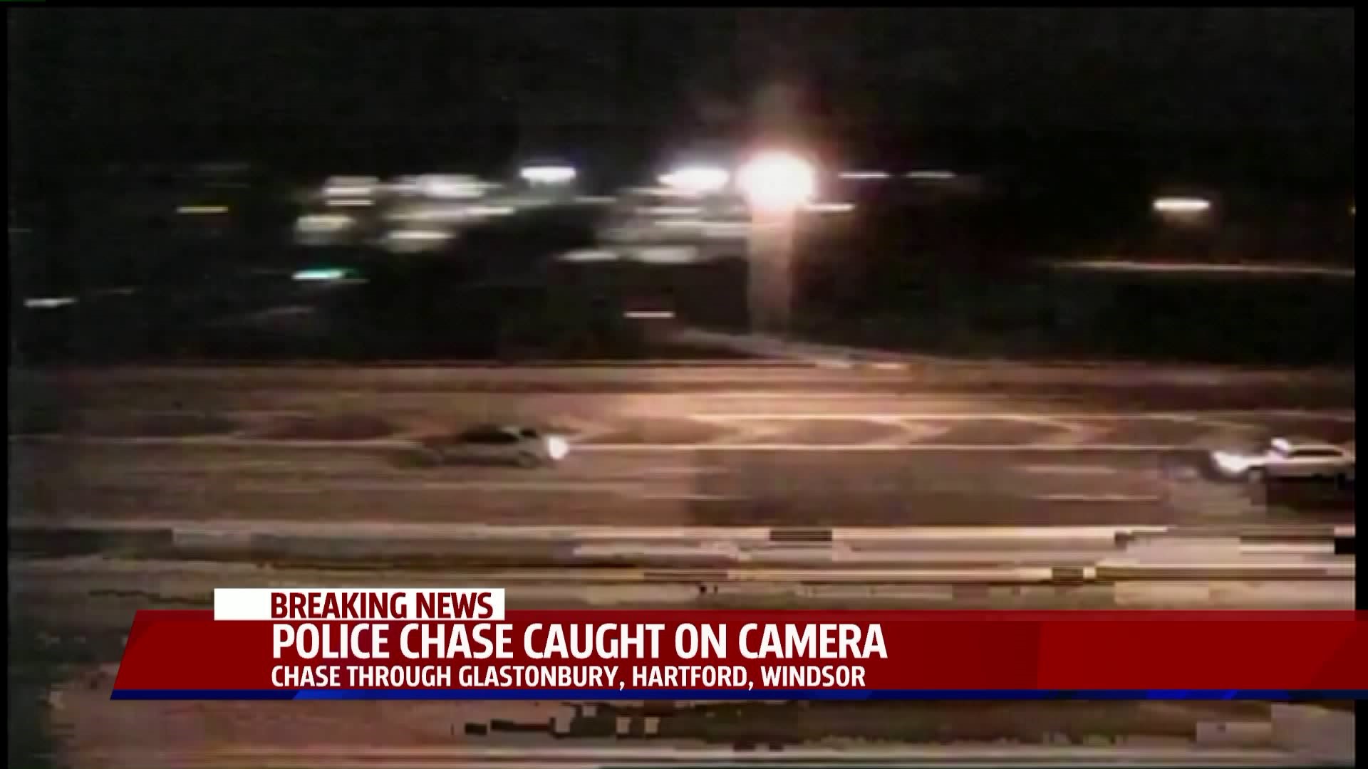 BREAKING Hartford Police chase caught on camera