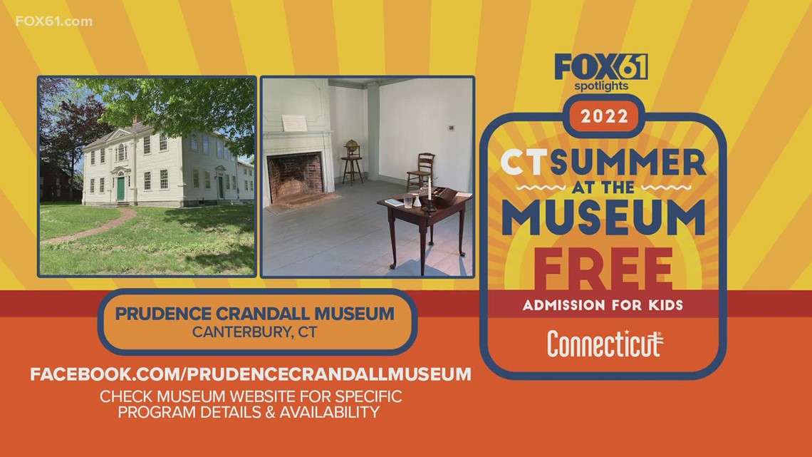 FOX61 Highlights CT Summer at the Museum: Prudence Crandall Museum