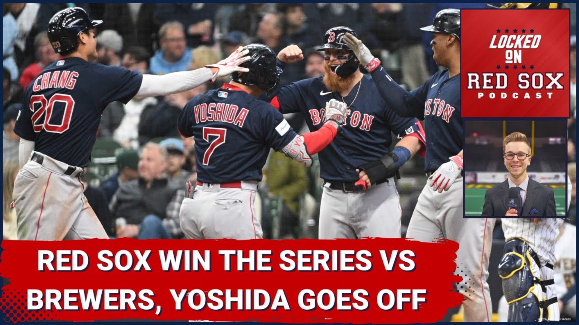 Boston Red Sox win the Series vs Brewers, Masataka Yoshida has arrived
