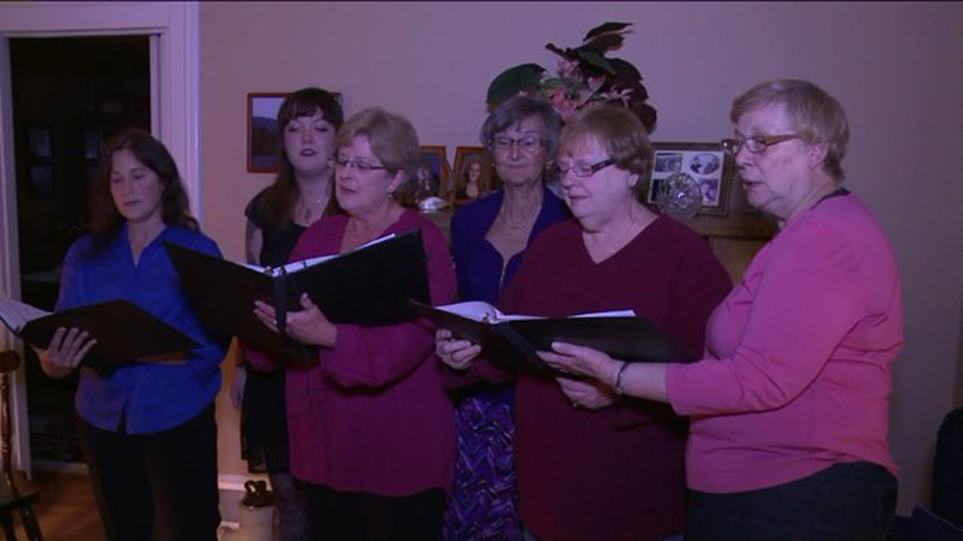 Choral group remembers friend lost in fatal car crash