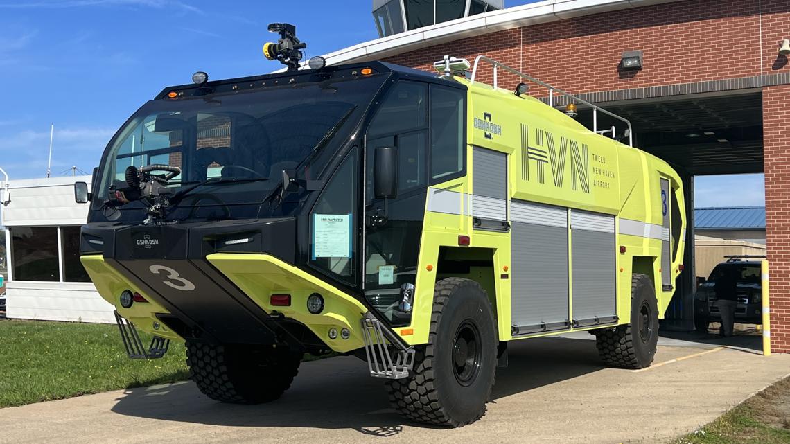 Tweed-New Haven Airport switches to safer firefighting foam