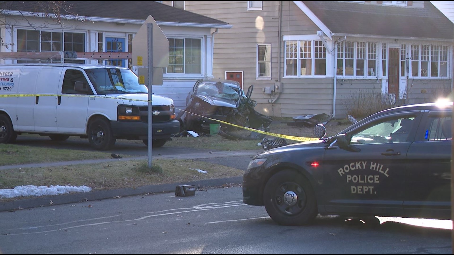 1 Dead In Wethersfield House Crash 