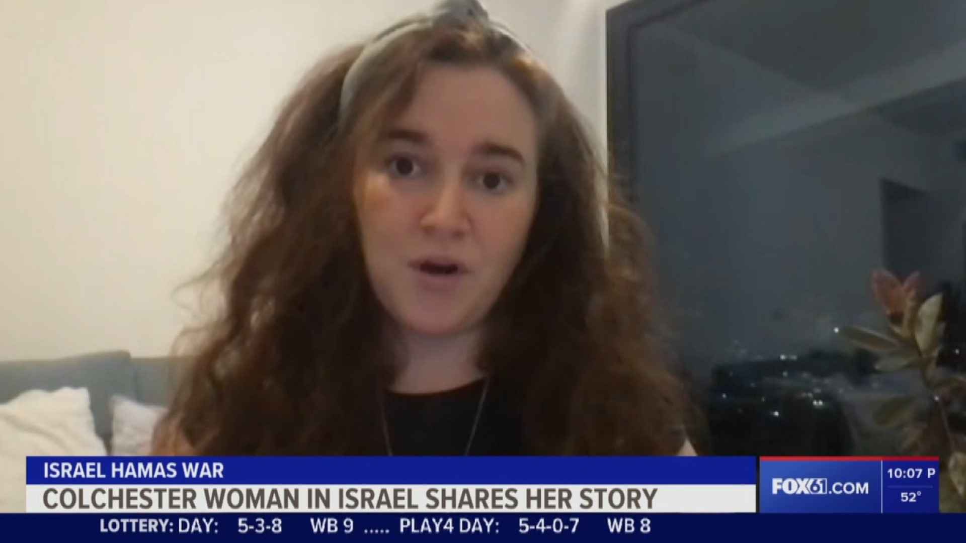 Rebecca Fox, 29, lives in Tel Aviv, Israel with her husband. She spoke about the ongoing war between Israel and Hamas.