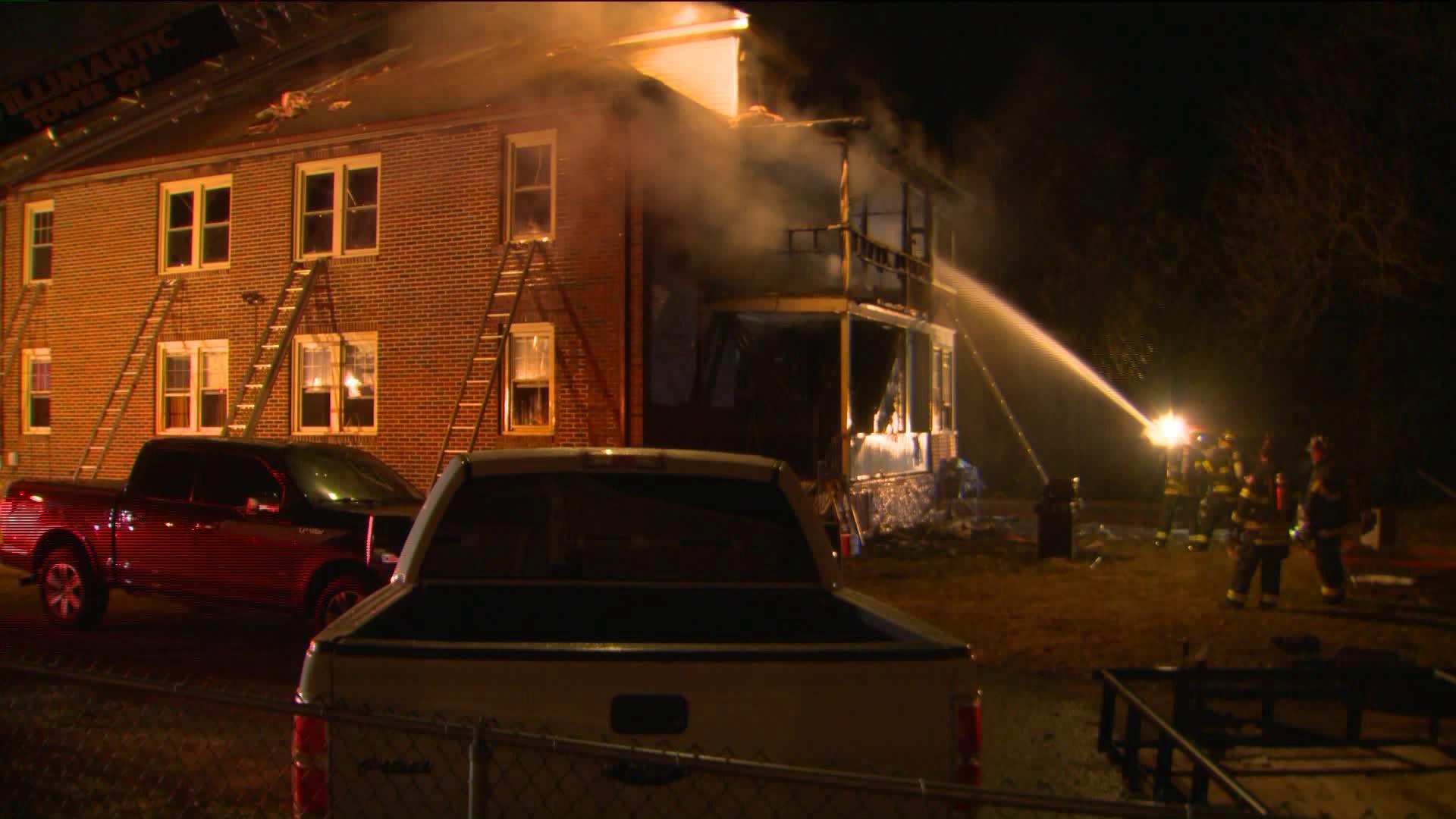 Willimantic fire displaces 11 people