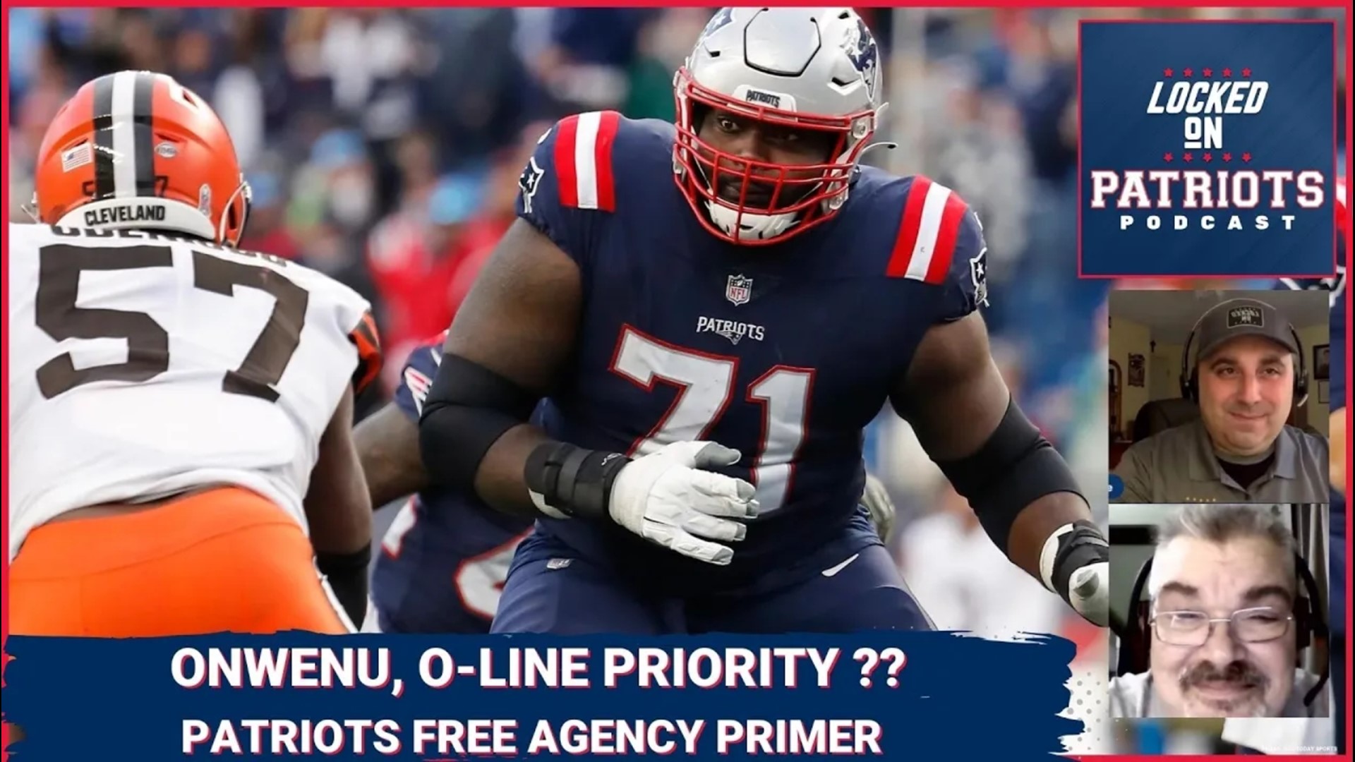 The New England Patriots are set to enter free agency with plenty of cap space, as well as positions of need.