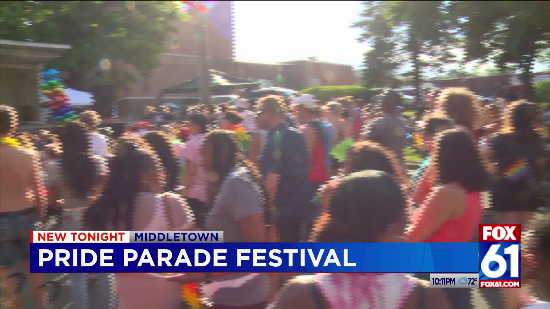 Pride parade festival in Middletown